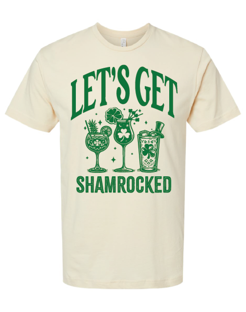 LET'S GET SHAMROCKED TEE