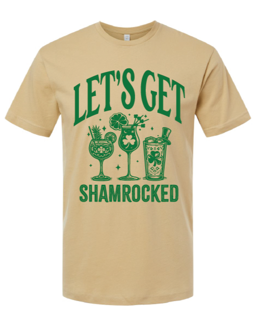 LET'S GET SHAMROCKED TEE