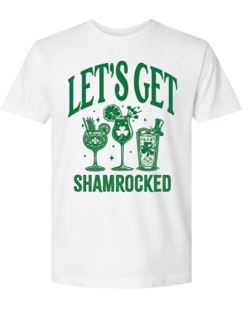 LET'S GET SHAMROCKED TEE