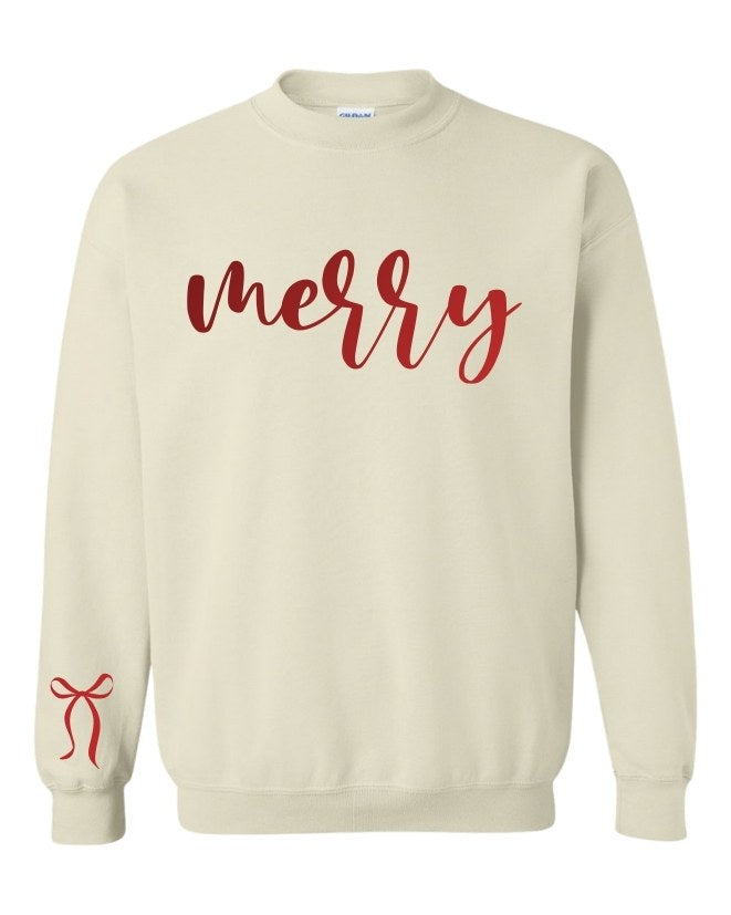 METALLIC PUFF MERRY CREW