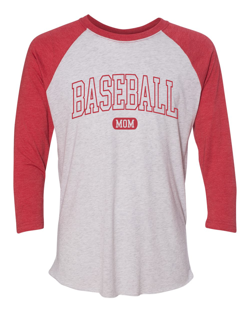 BASEBALL MOM RAGLAN TEE