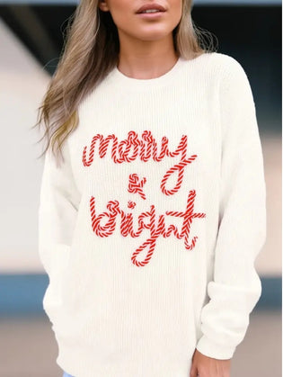 MERRY & BRIGHT SWEATER