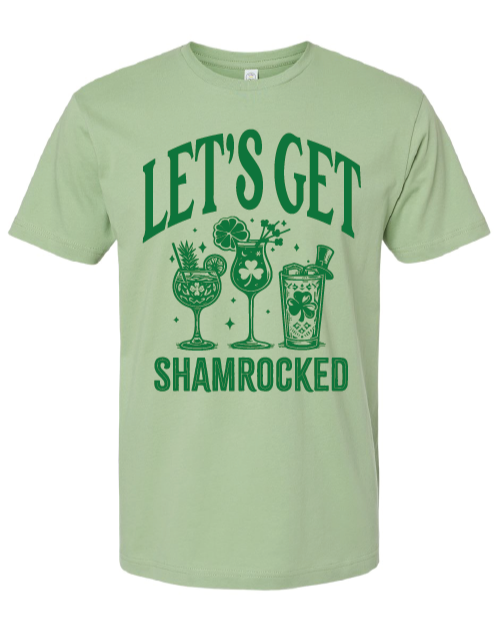 LET'S GET SHAMROCKED TEE