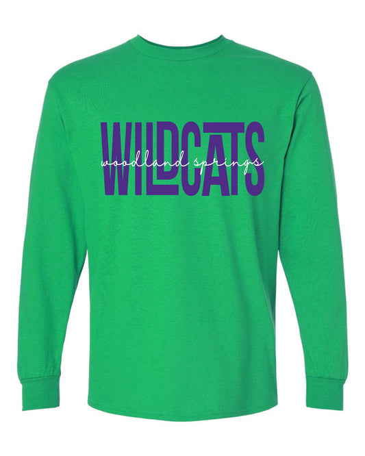 WILDCATS LONG SLEEVE T-SHIRT