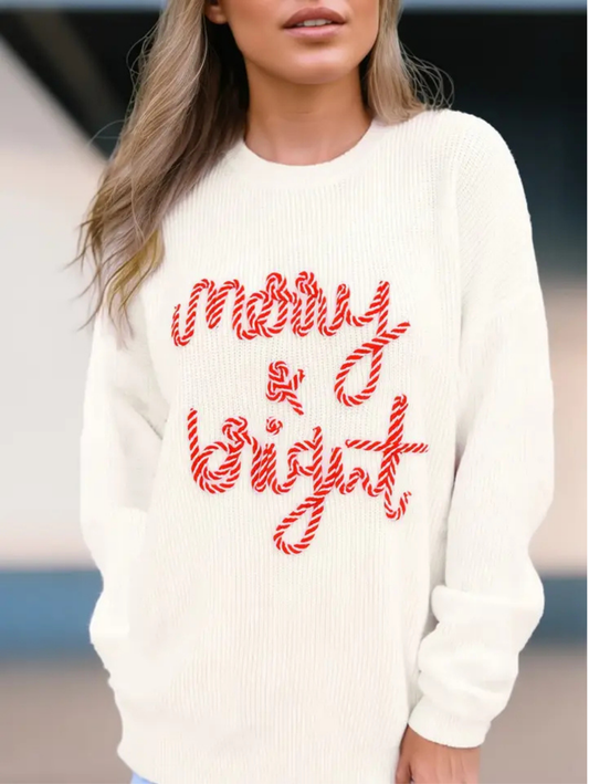 MERRY & BRIGHT SWEATER