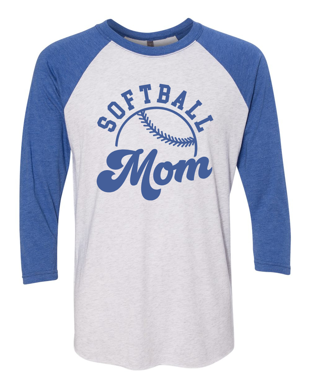 SOFTBALL MOM RAGLAN TEE